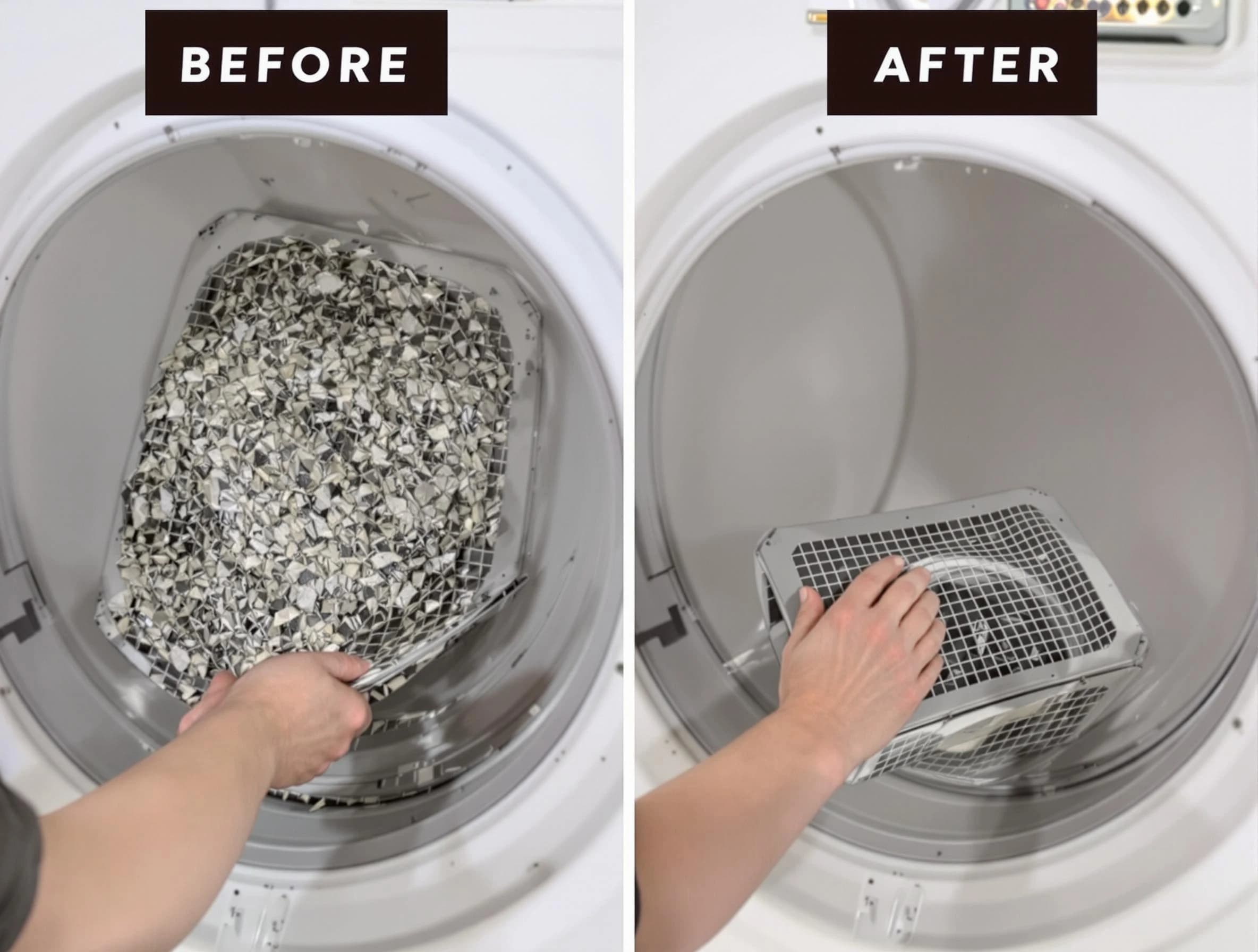 Professional lint trap cleaning by Plymouth Dryer Vent Cleaning in Plymouth