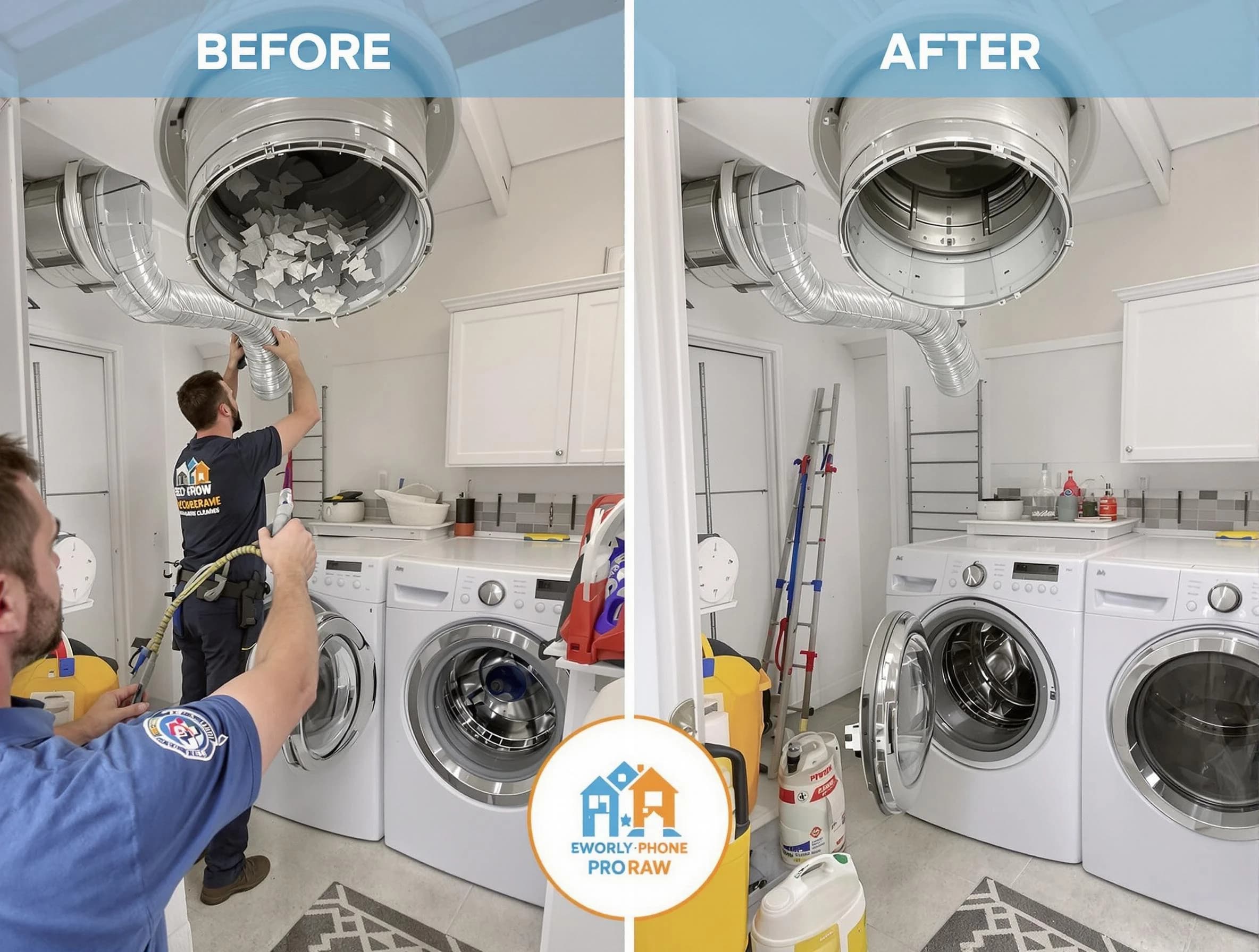 Residential dryer vent cleaning by Plymouth Dryer Vent Cleaning in Plymouth