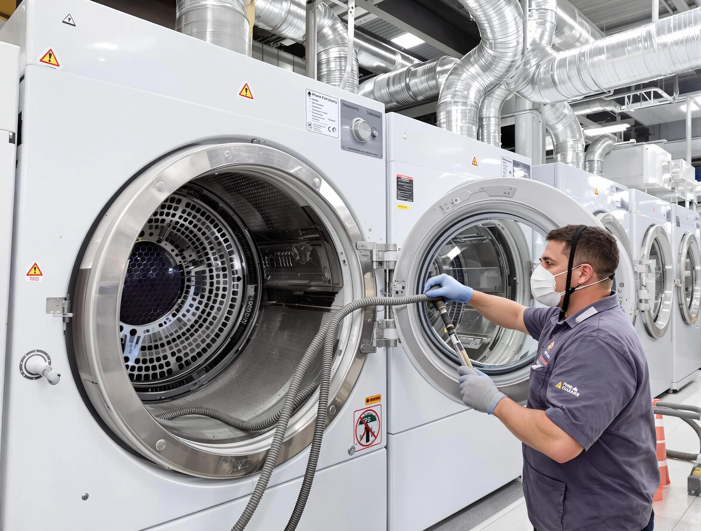 Industrial-grade dryer vent cleaning by Plymouth Dryer Vent Cleaning in Plymouth